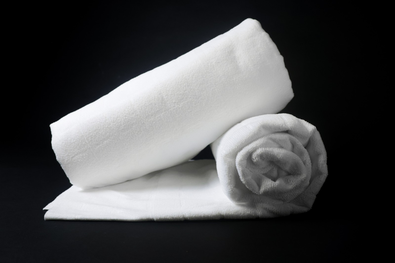 Kain ihram folded stack